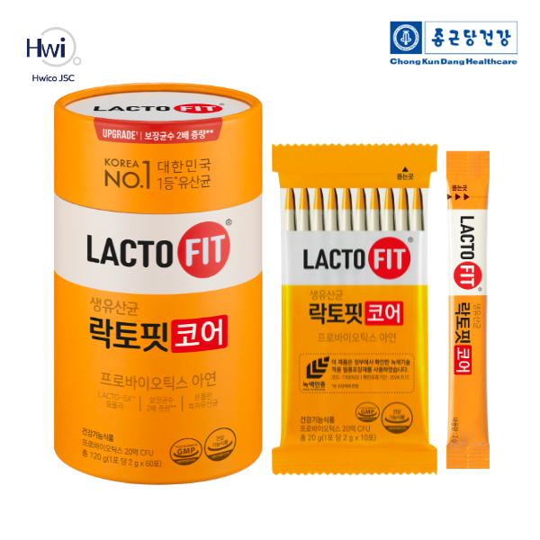 LACTO-FIT Probiotics Core Max (2g x 60 Sticks)