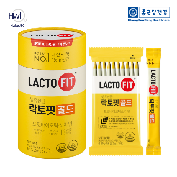 LACTO-FIT Probiotics Gold - (2g x 50 Sticks)