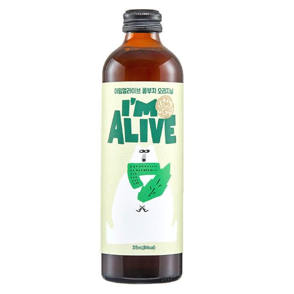 Org I'm Alive Kombucha Original 315ml